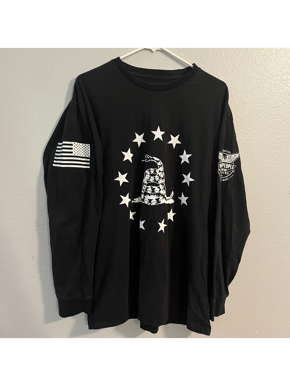 We The People Holsters Don't Tread On Me Long Sleeve Shirt Men's XL USA Made